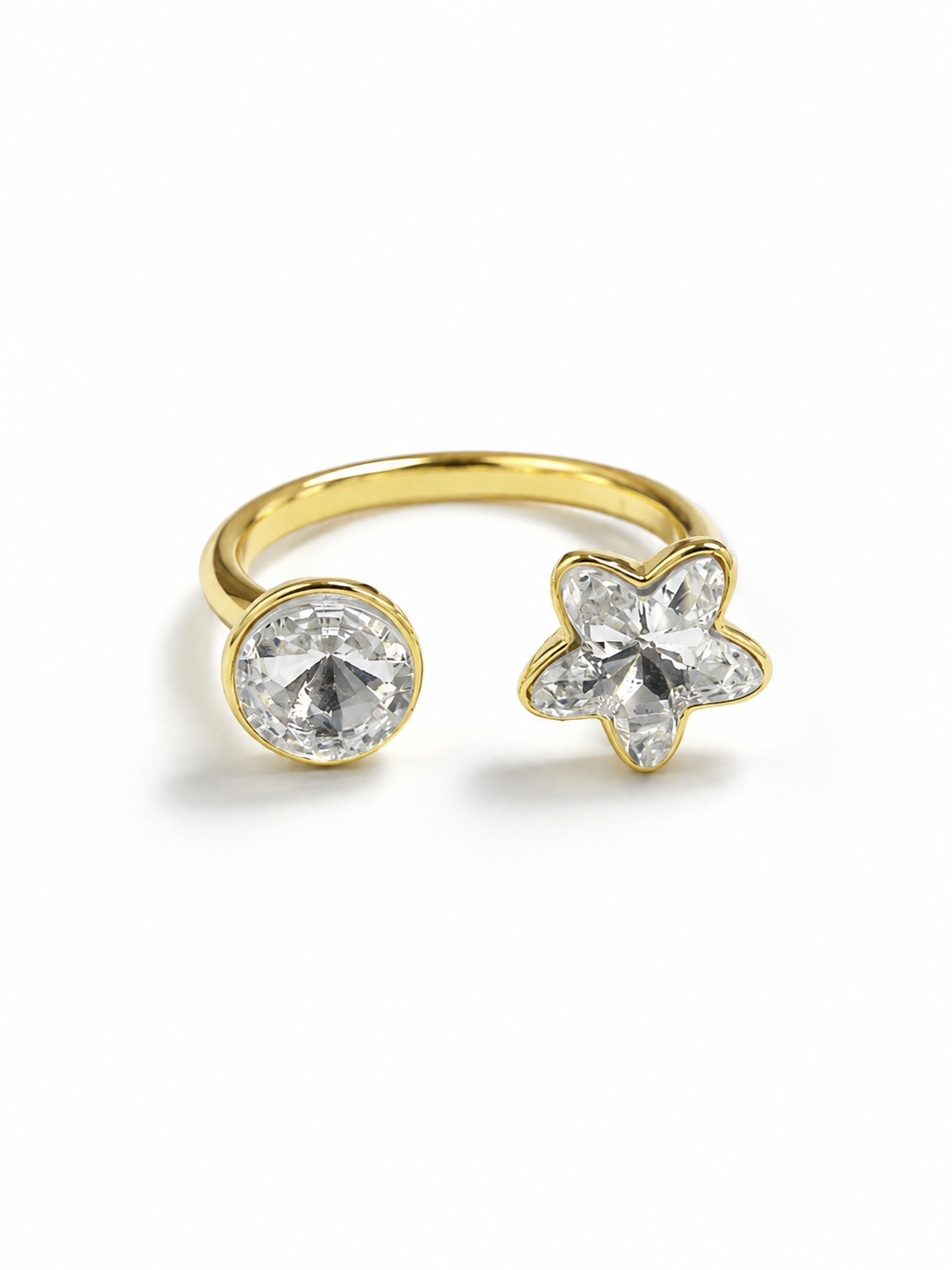 Anillo estrella Dorée(Cristal Swarovski)