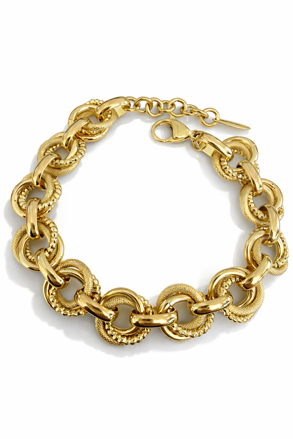 Pulsera Nudo Dorado