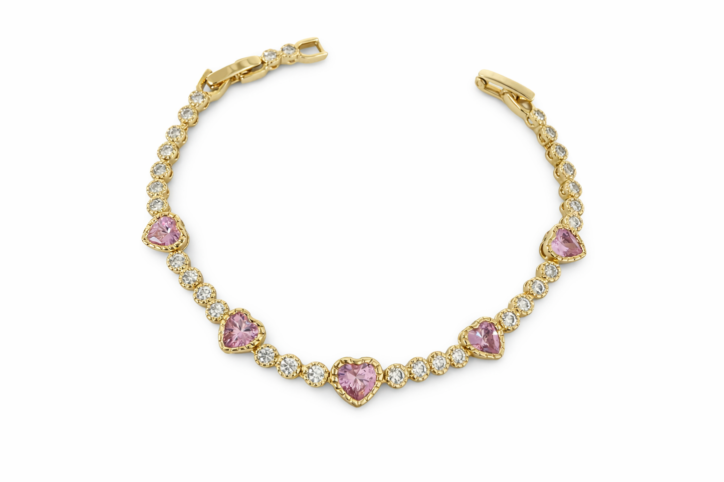Pulsera Corazón Imperial(Cristal Swarovski)