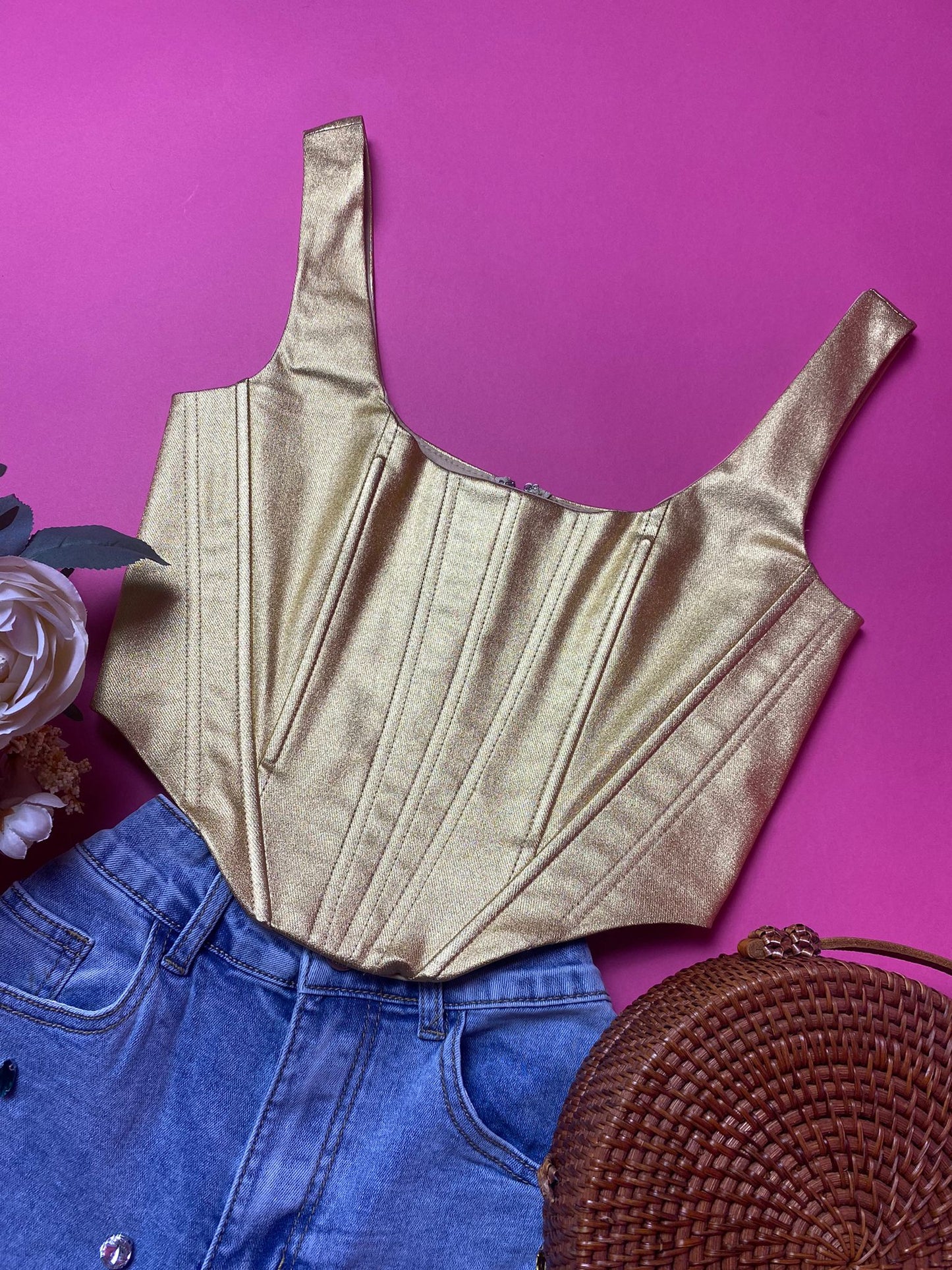 Gold Corset