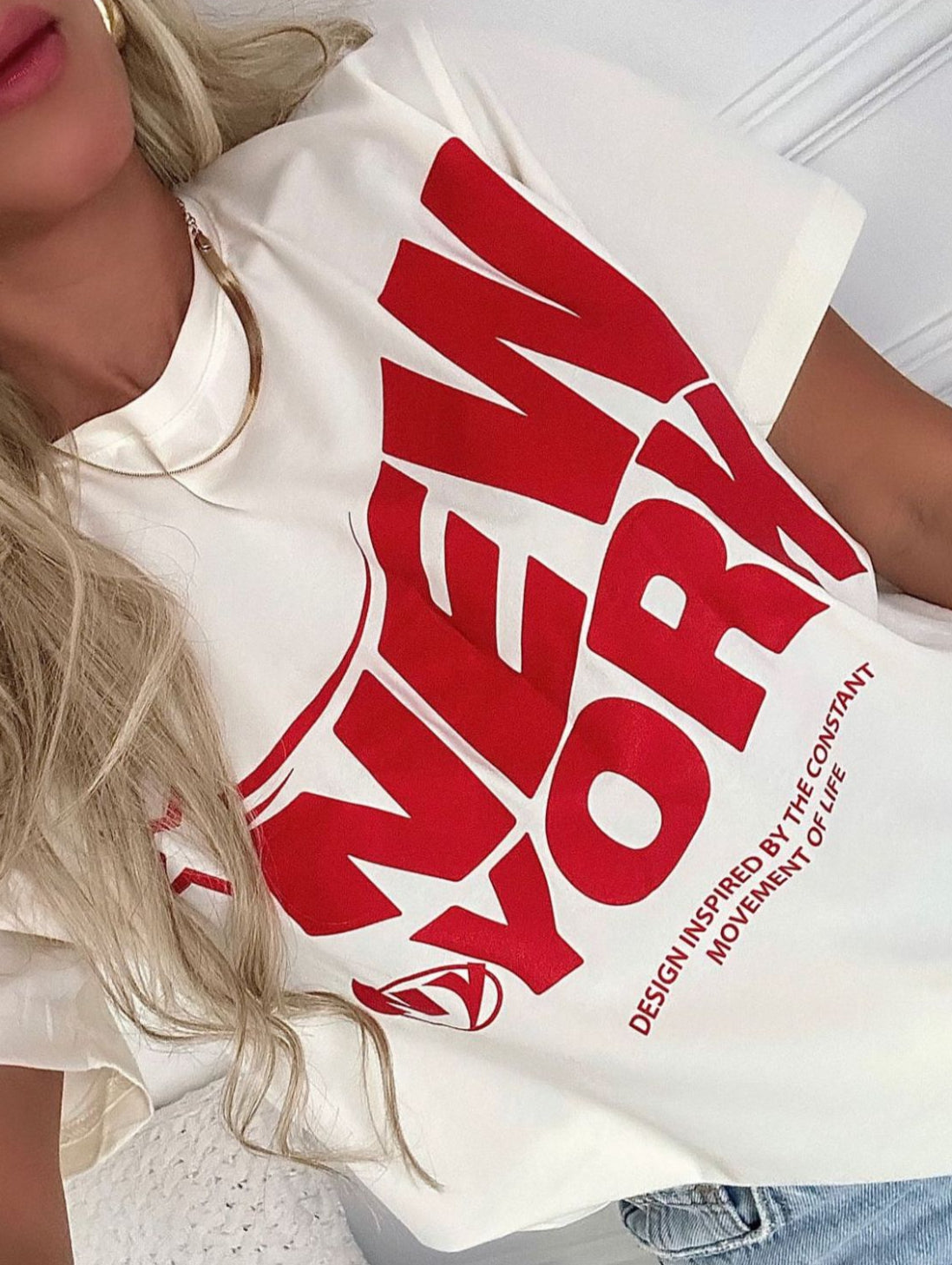 New York Over size T-Shirt