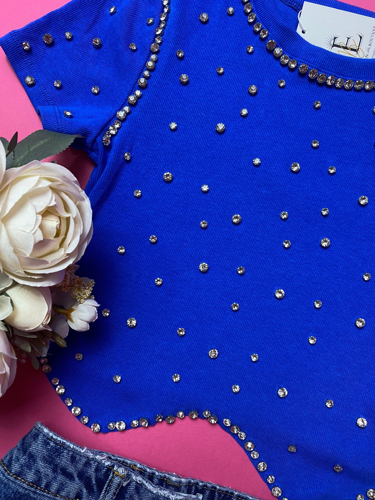Blue Brilliant Top