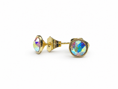 Aretes Amara Tornasol(Cristal Swarovski)