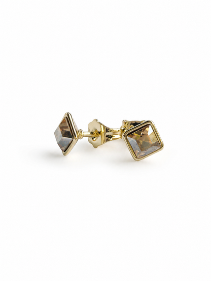 Aretes Champagne Glow(Cristal Swarovski)