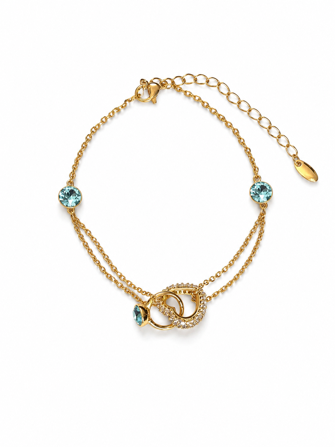 Pulsera Celeste Sky(Cristal Swarovski)