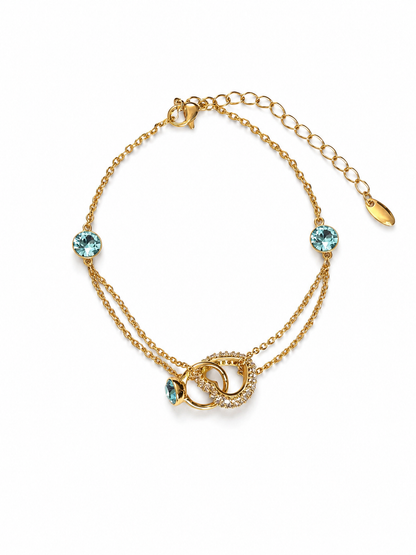 Pulsera Celeste Sky(Cristal Swarovski)
