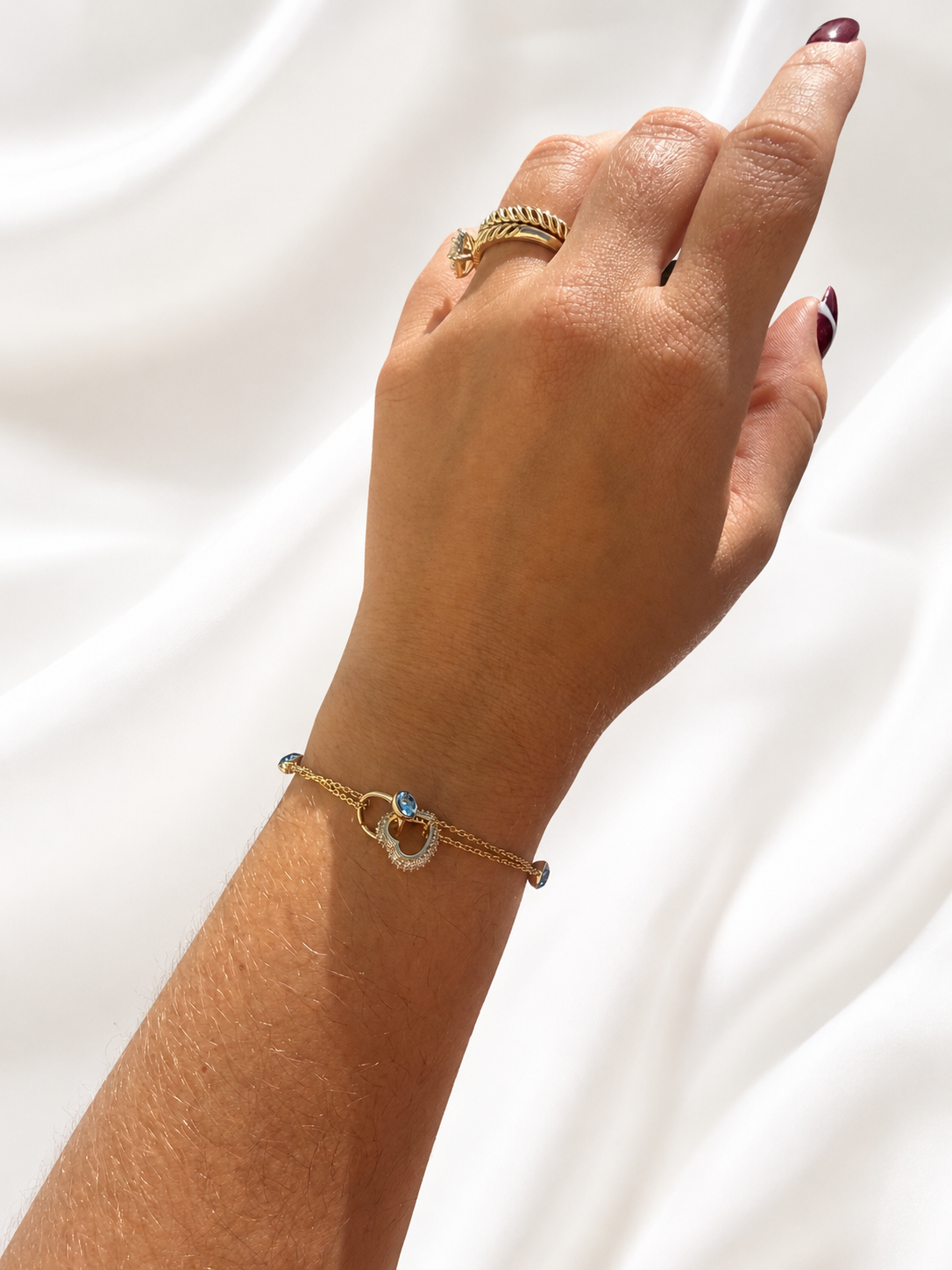 Pulsera Celeste Sky(Cristal Swarovski)