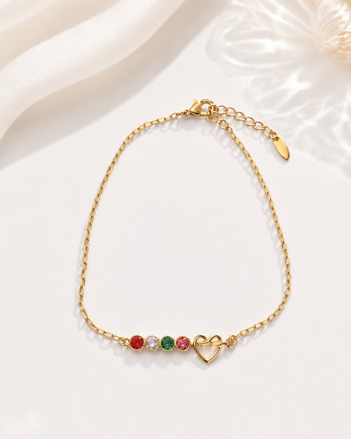 Pulsera Corazón de Ensueño(Cristal Swarovski)