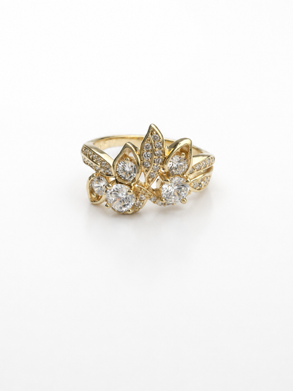 Anillo Encanto Floral(Zirconia)
