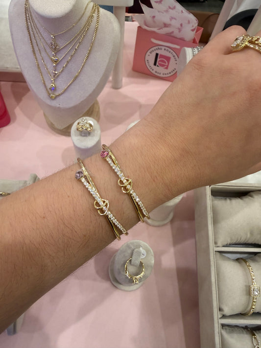 Pulsera Swarovski Rosa