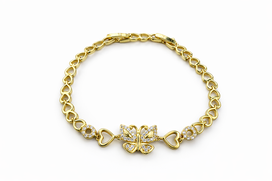Pulsera Mariposa Dorada