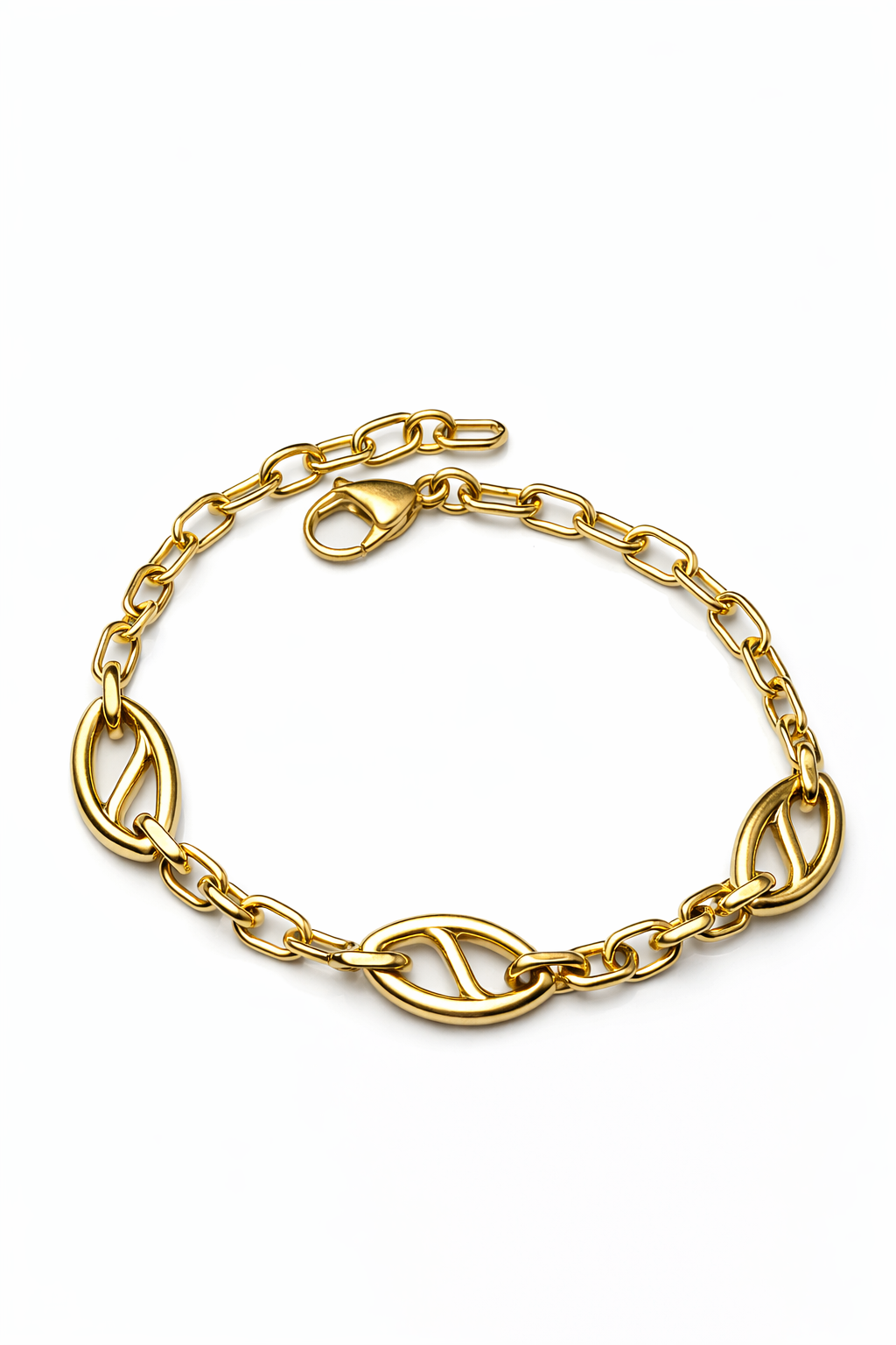 Pulsera Eslabón Dorado