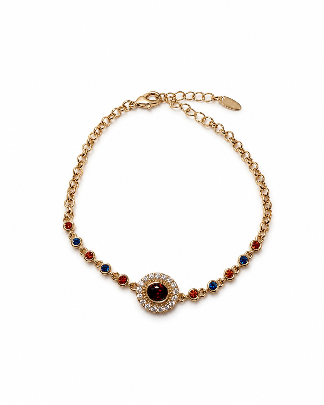 Pulsera Rubí(Cristal Swarovski)