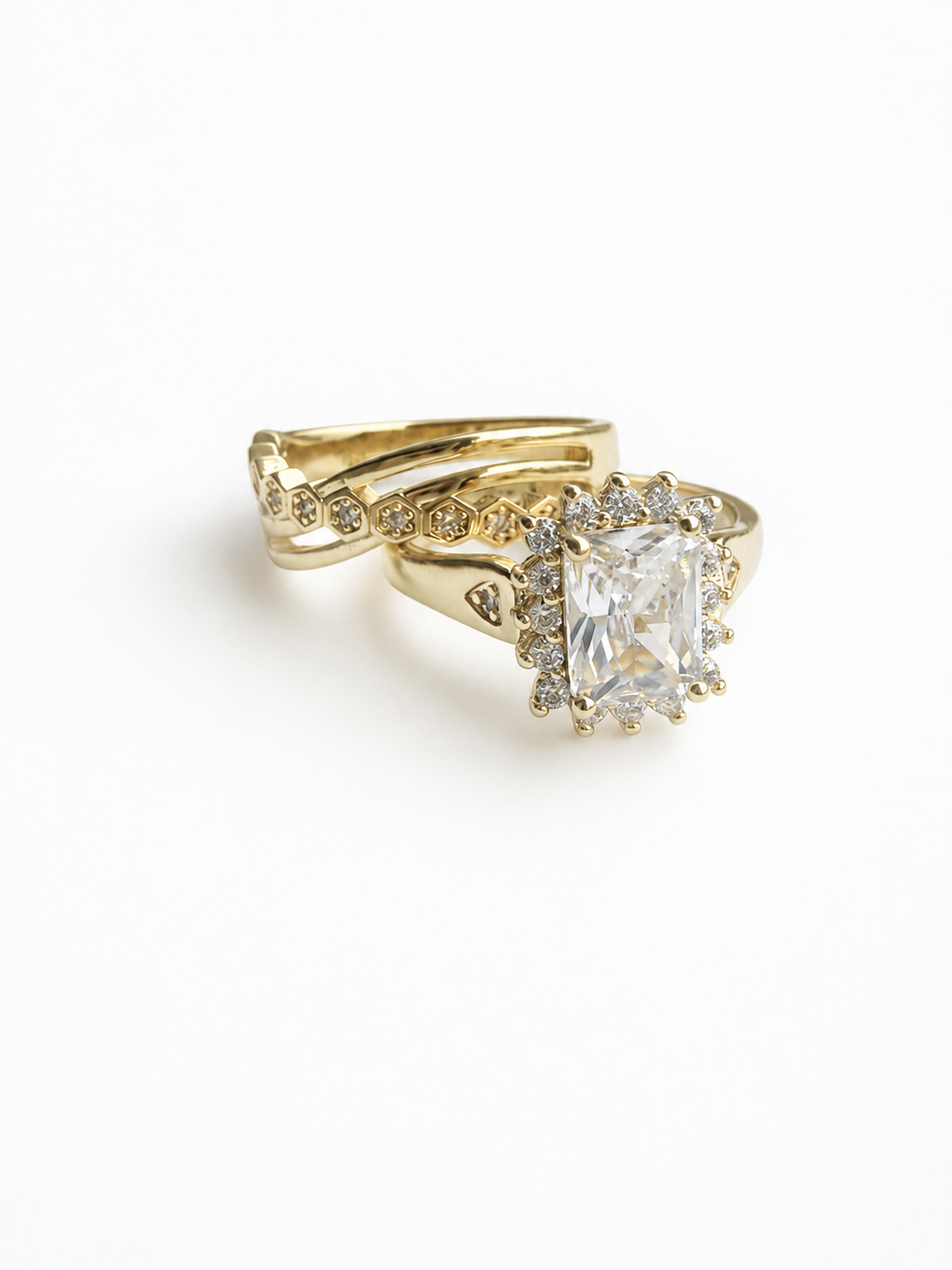 Anillo Reina Aurora(Zirconia)