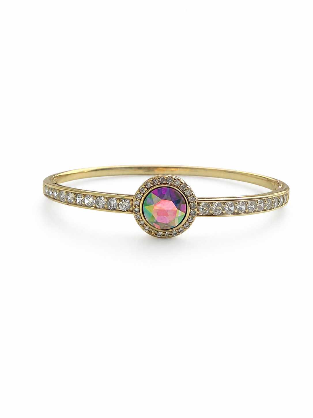 Pulsera Bangle Prisma (Cristal Swarovski + Zirconia)