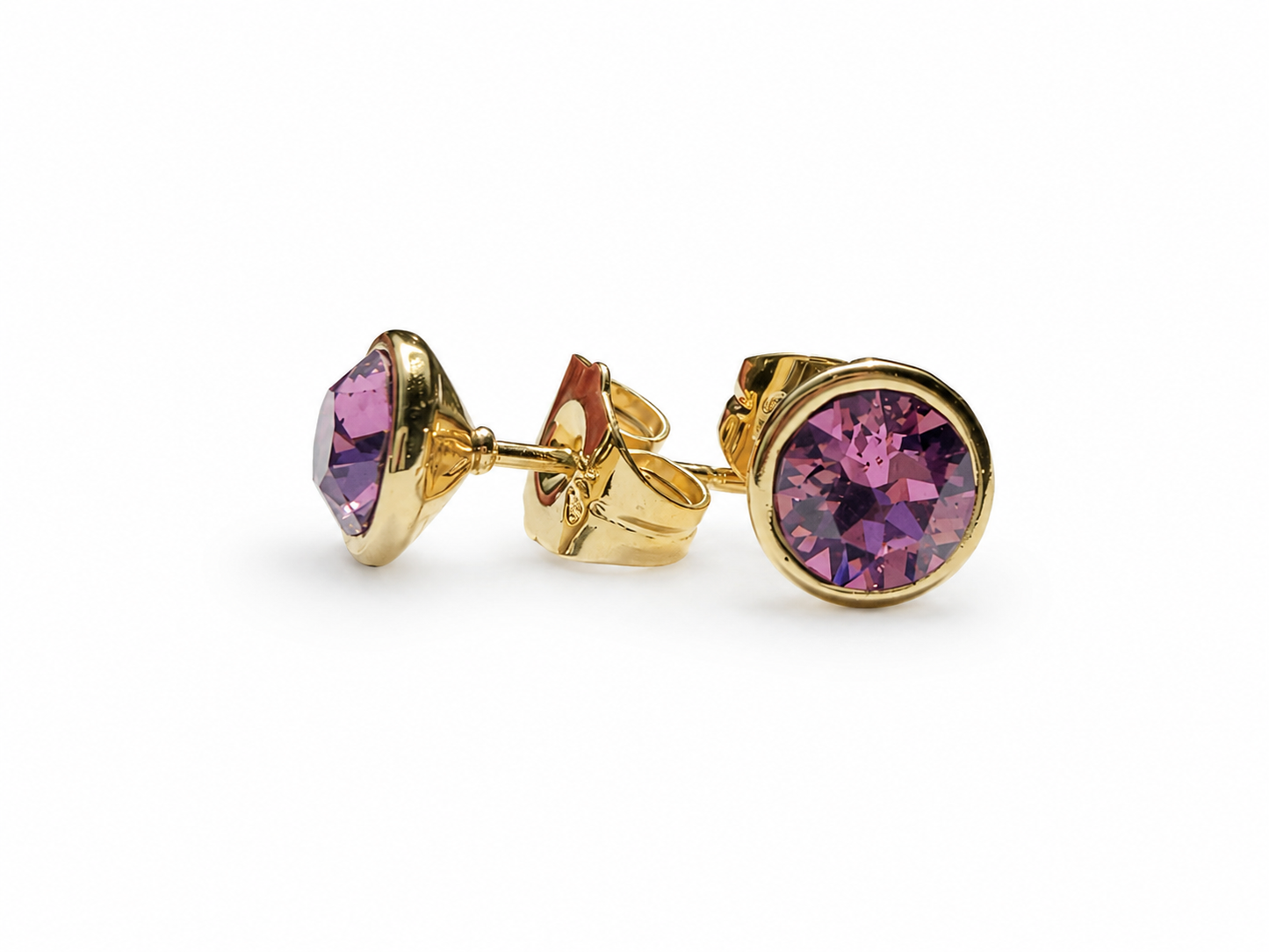 Aretes Amara Magenta(Cristal Swarovski)