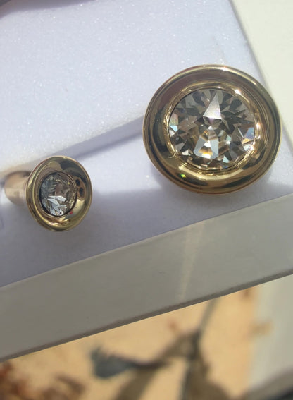 Anillo Celine ajustable (Cristal Swarovski)